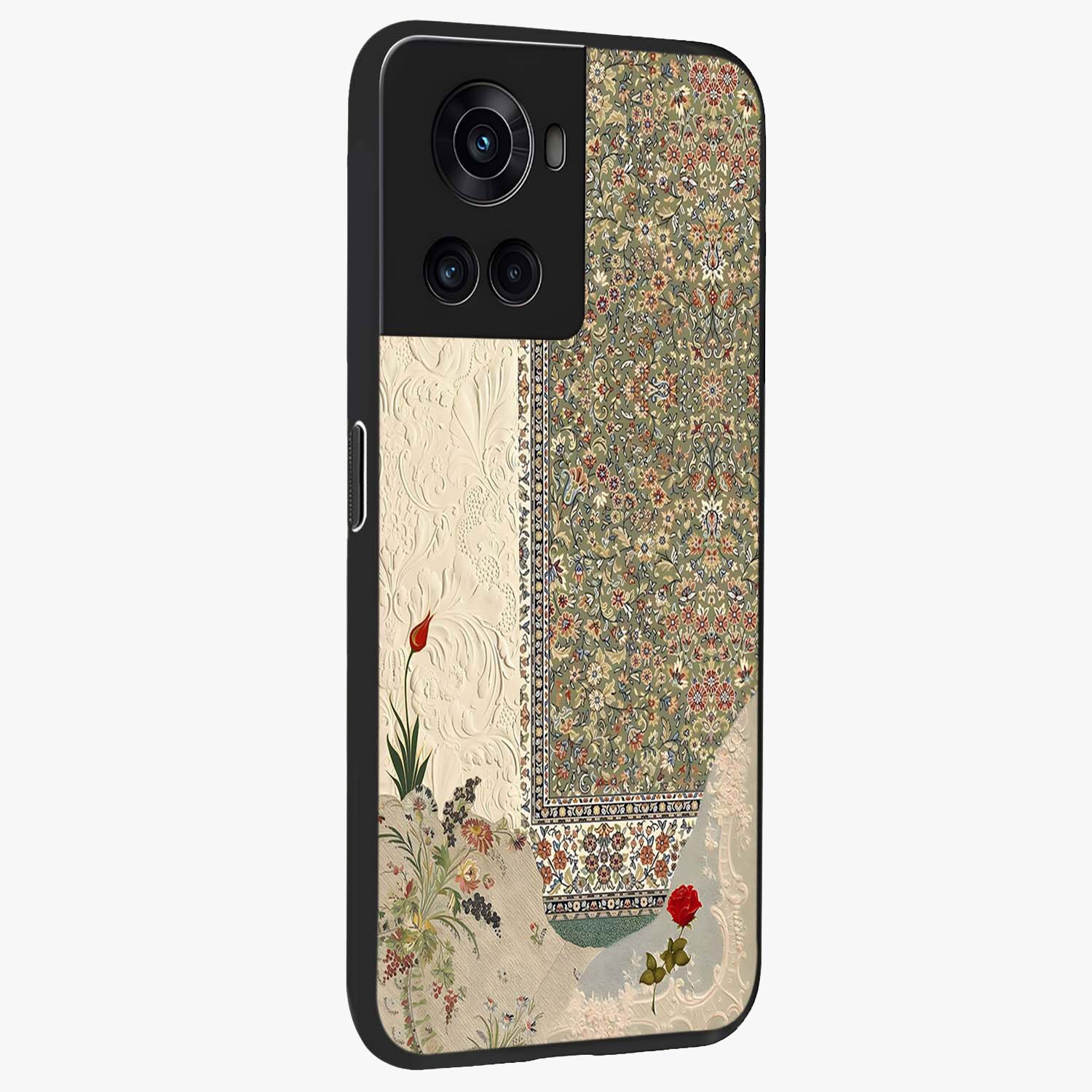 Heritage Textile Layers Glass Case for 1+10R displayed upright for detailed heritage visibility and premium finish.