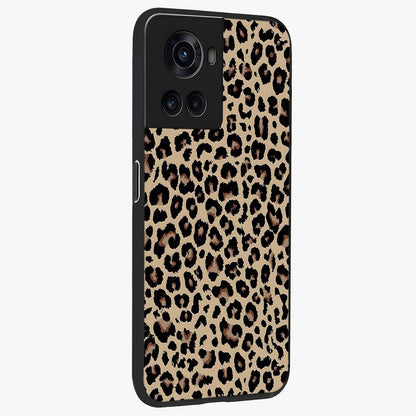 Savage Chic Pattern Glass Case for 1+10R side perspective highlighting clean textures and premium edges