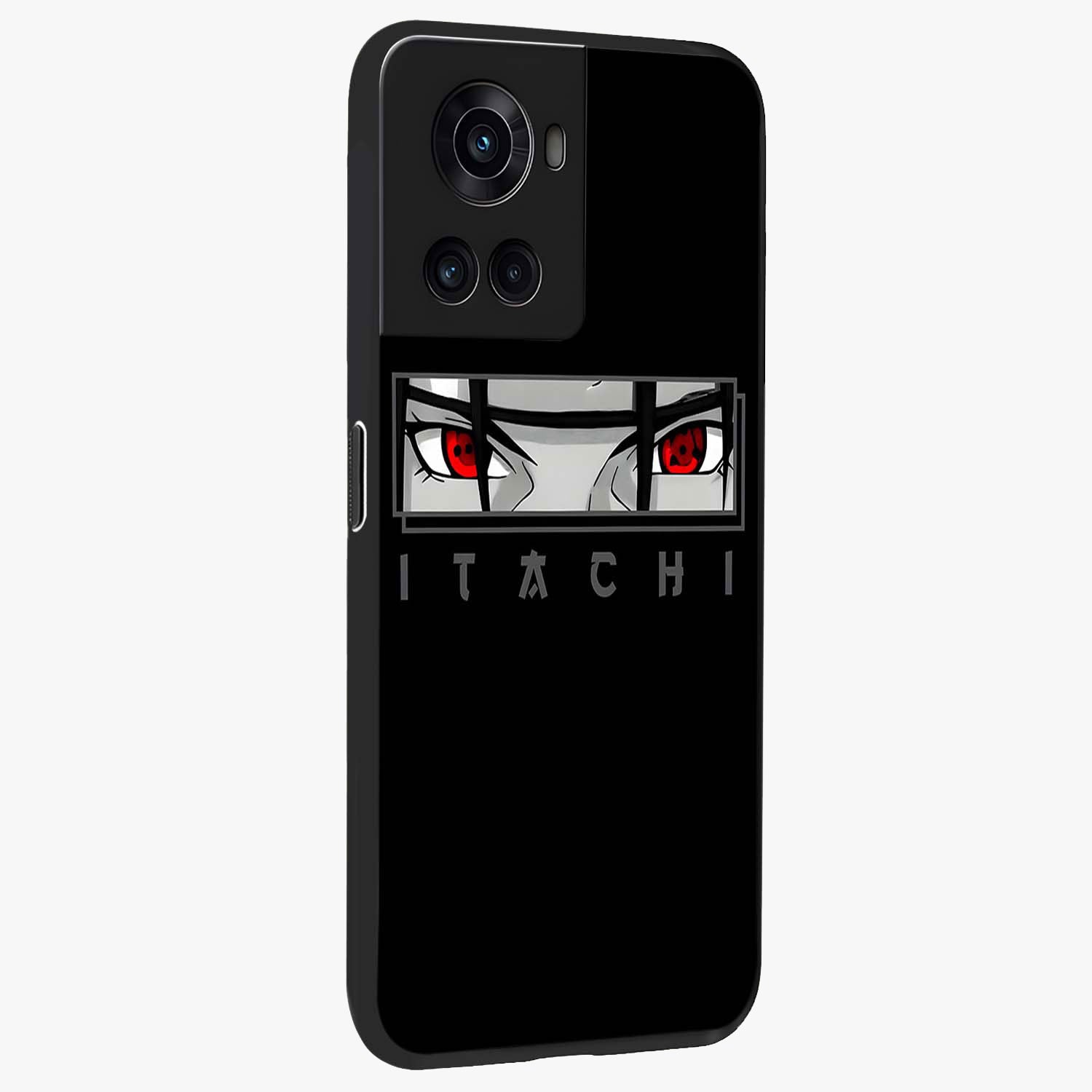 Scarlet Gaze Dominance Glass Case for 1+10R side perspective highlighting powerful detailing and smooth build