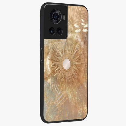 Silken Whirl Glass Case for 1+10R side perspective highlighting fluid textures and sleek premium build