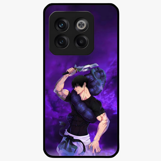 Cursed Strength Ascension Glass Case for 1+10T powerful front view featuring dark ascension themed artwork
