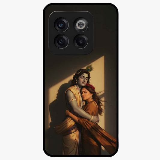 Divine Eternal Love Glass Case for 1+10T elegant front view featuring romantic spiritual artwork in soft tones