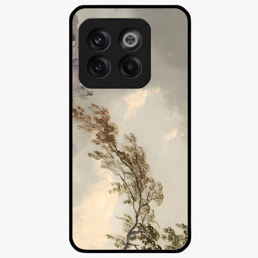 Dreamlike Wind Field Glass Case for 1+10T serene front view featuring flowing meadow artwork with soft wind inspired tones