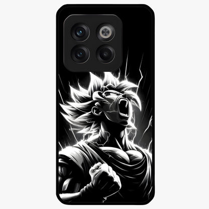Limitless Power Unleashed Glass Case for 1+10T intense front view featuring bold high energy artwork