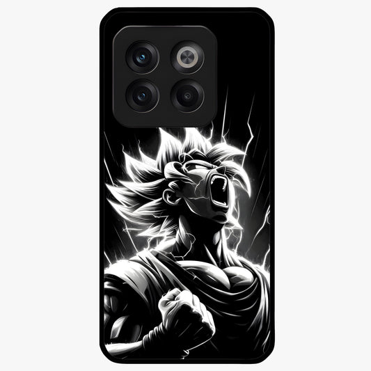 Limitless Power Unleashed Glass Case for 1+10T intense front view featuring bold high energy artwork