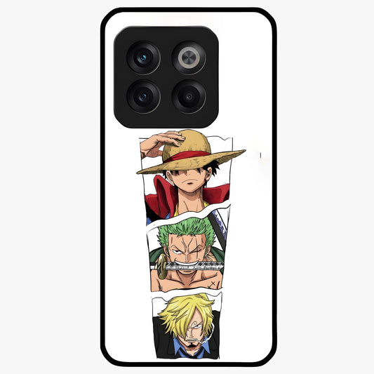 Pirate Trio Resolve Glass Case for 1+10T bold front view featuring pirate inspired trio artwork