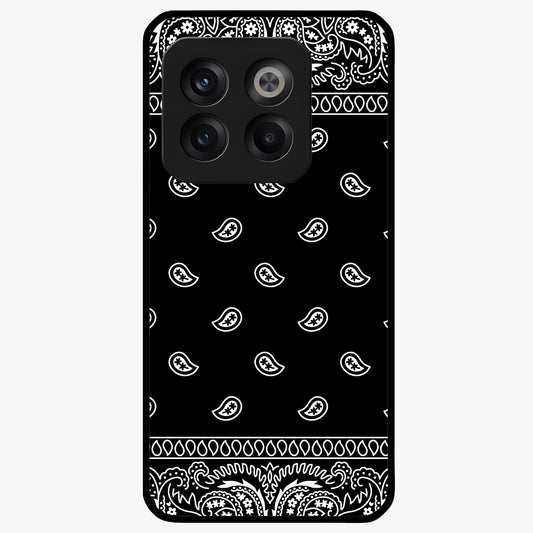Retro Rebel Threads Glass Case for 1+10T stylish front view featuring vintage inspired graphic artwork