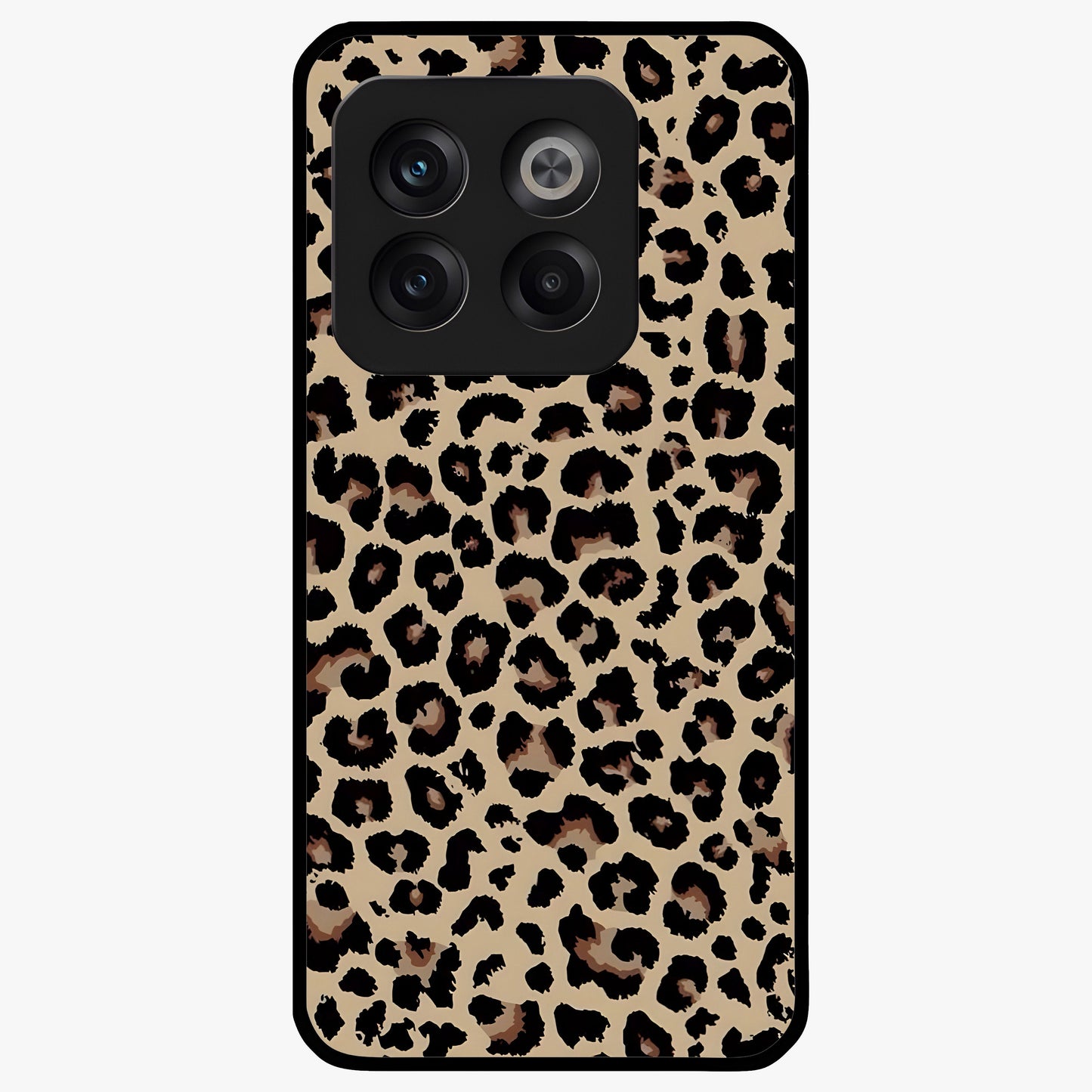 Savage Chic Pattern Glass Case for 1+10T stylish front view featuring bold patterned artwork with edgy vibe