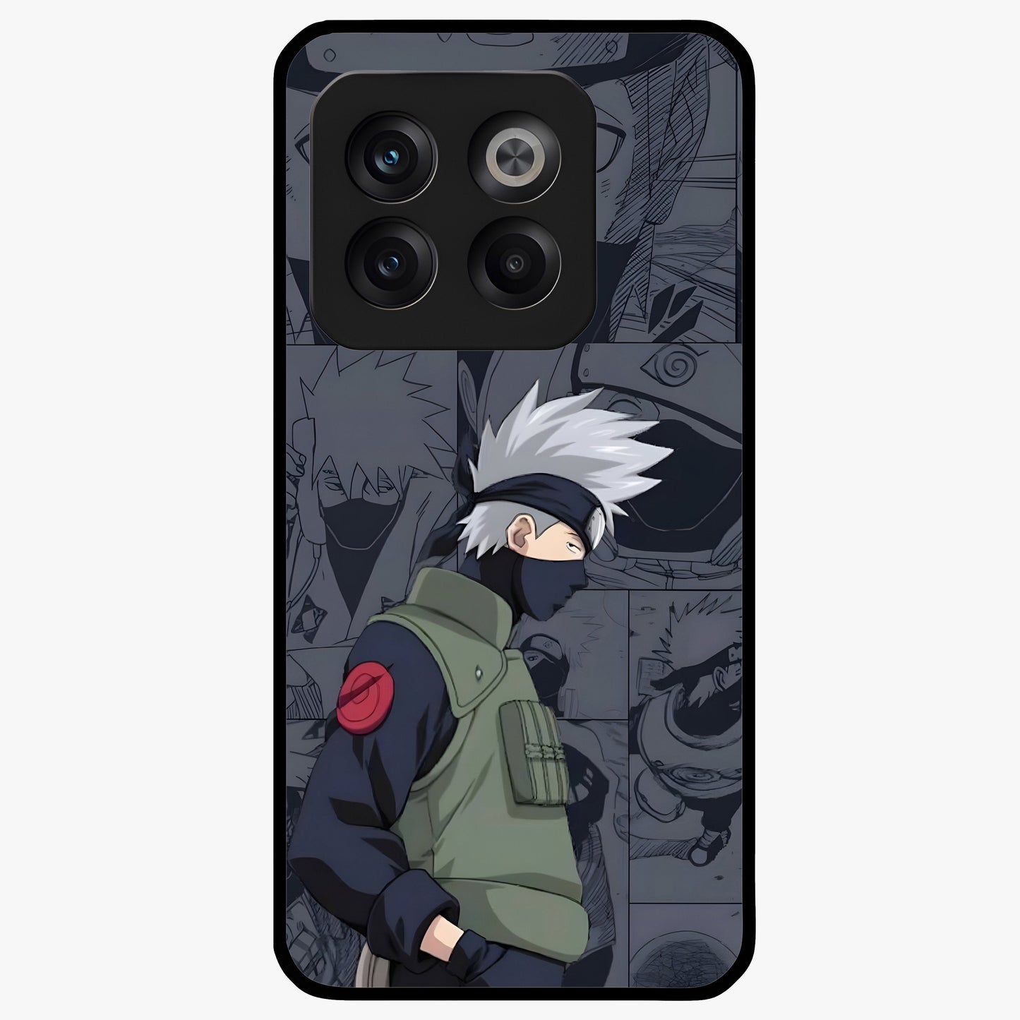 Silent Tactical Master Glass Case for 1+10T powerful front view featuring stealth tactical inspired artwork