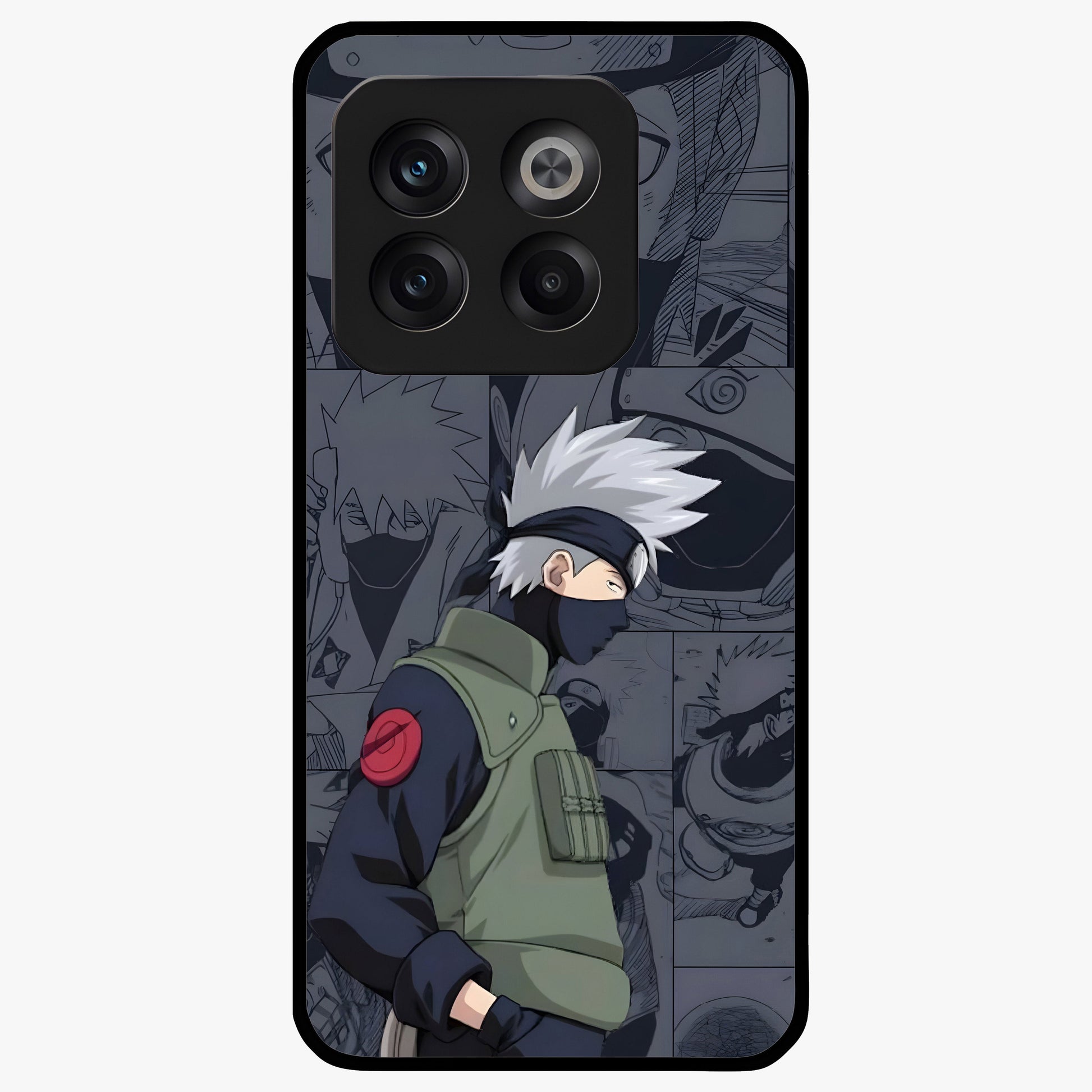 Silent Tactical Master Glass Case for 1+10T powerful front view featuring stealth tactical inspired artwork