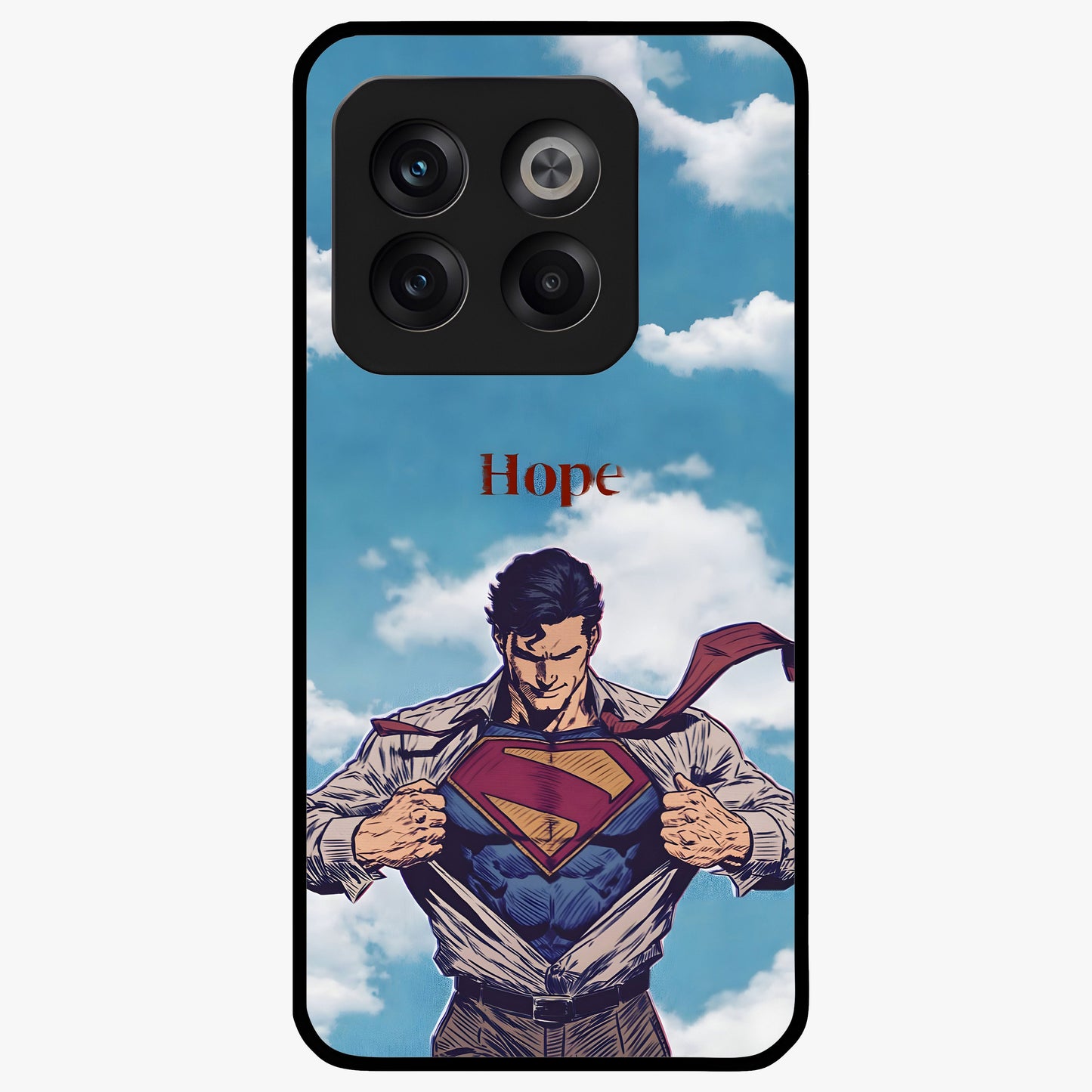 Symbol of Hope Glass Case for 1+10T meaningful front view featuring inspirational symbolic artwork