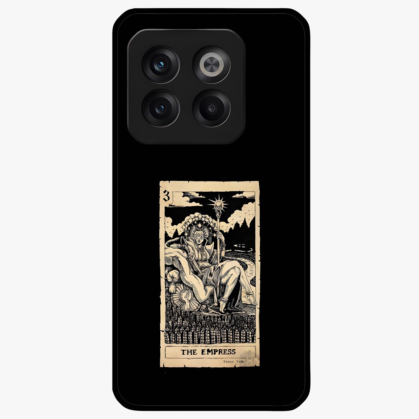 The Empress Glass Case for 1+10T regal front view featuring royal inspired artistic artwork