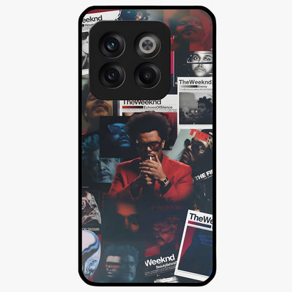 The Weeknd Glass Case for 1+10T stylish front view featuring music inspired artistic artwork