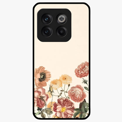 Timeless Garden Romance Glass Case for 1+10T elegant front view featuring classic floral garden artwork