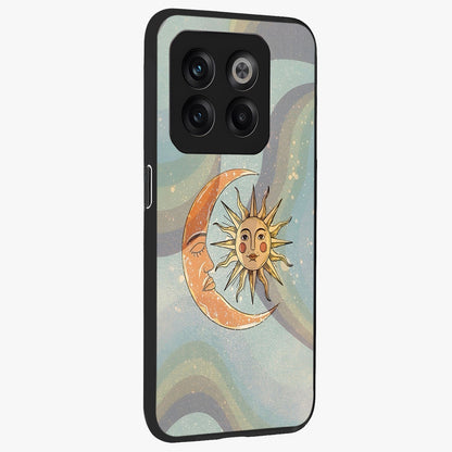 Celestial Harmony Vibes Glass Case for 1+10T side perspective highlighting harmonious detailing and sleek edges