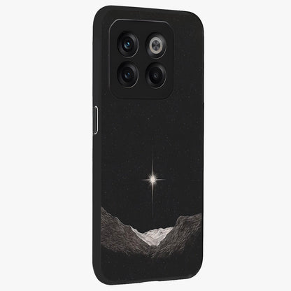 Cosmic Dream Night Glass Case for 1+10T side perspective highlighting vibrant star detailing and premium build