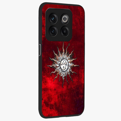 Cosmic Twin Eclipse Glass Case for 1+10T side perspective highlighting eclipse detailing and premium smooth build