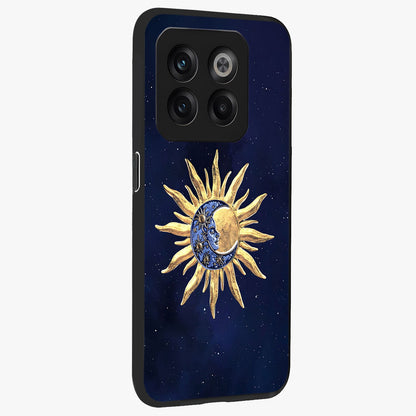 Eternal Cosmic Balance Glass Case for 1+10T side perspective highlighting intricate space detailing and smooth build