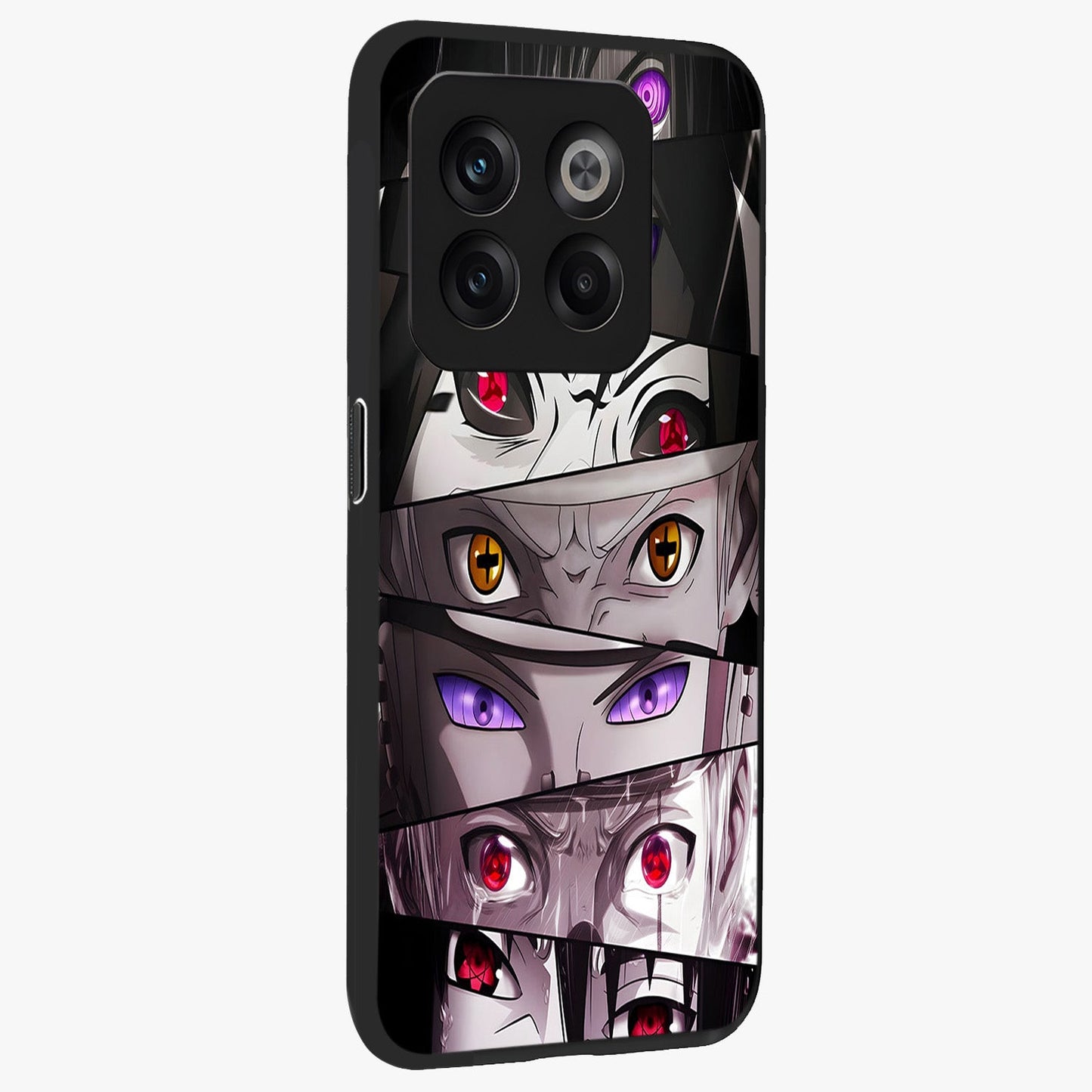 Eyes of Destiny Glass Case for 1+10T side perspective highlighting dramatic textures and sleek premium edges