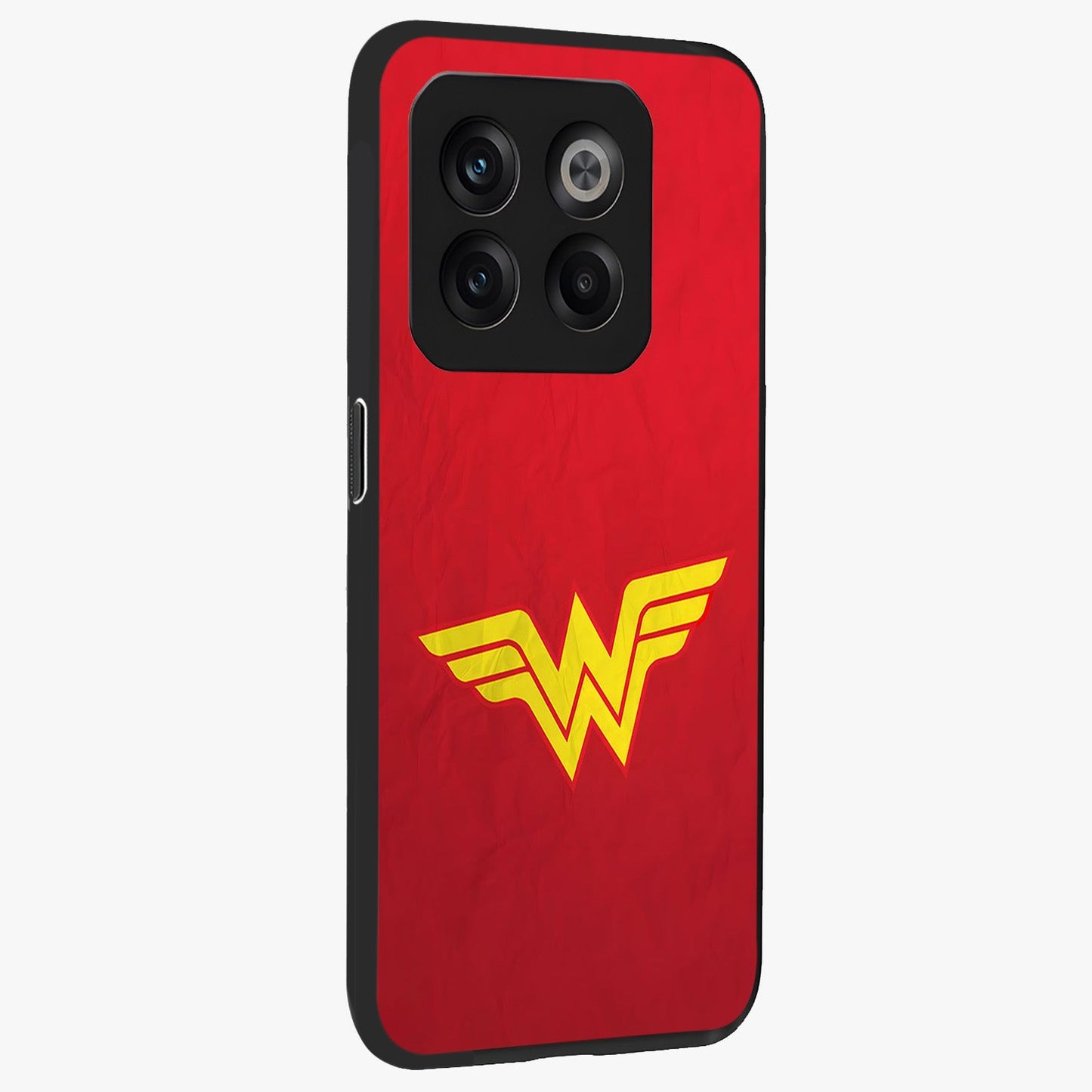 Legendary Wonder Power Glass Case for 1+10T side perspective highlighting dramatic detailing and sleek build
