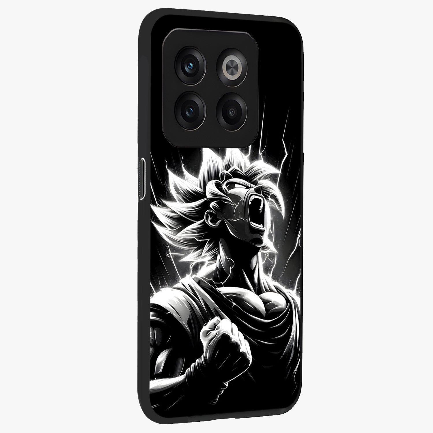 Limitless Power Unleashed Glass Case for 1+10T side perspective highlighting strong textures and sleek premium build