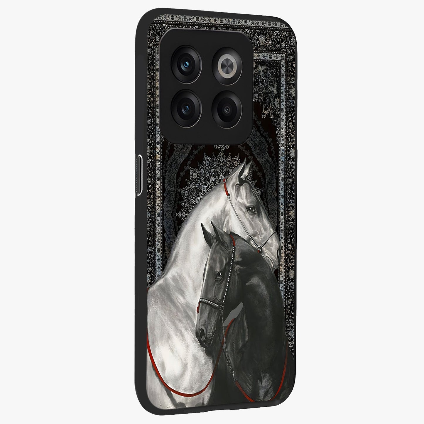 Majestic Ride Legacy Glass Case for 1+10T side perspective highlighting sleek motion textures and smooth build