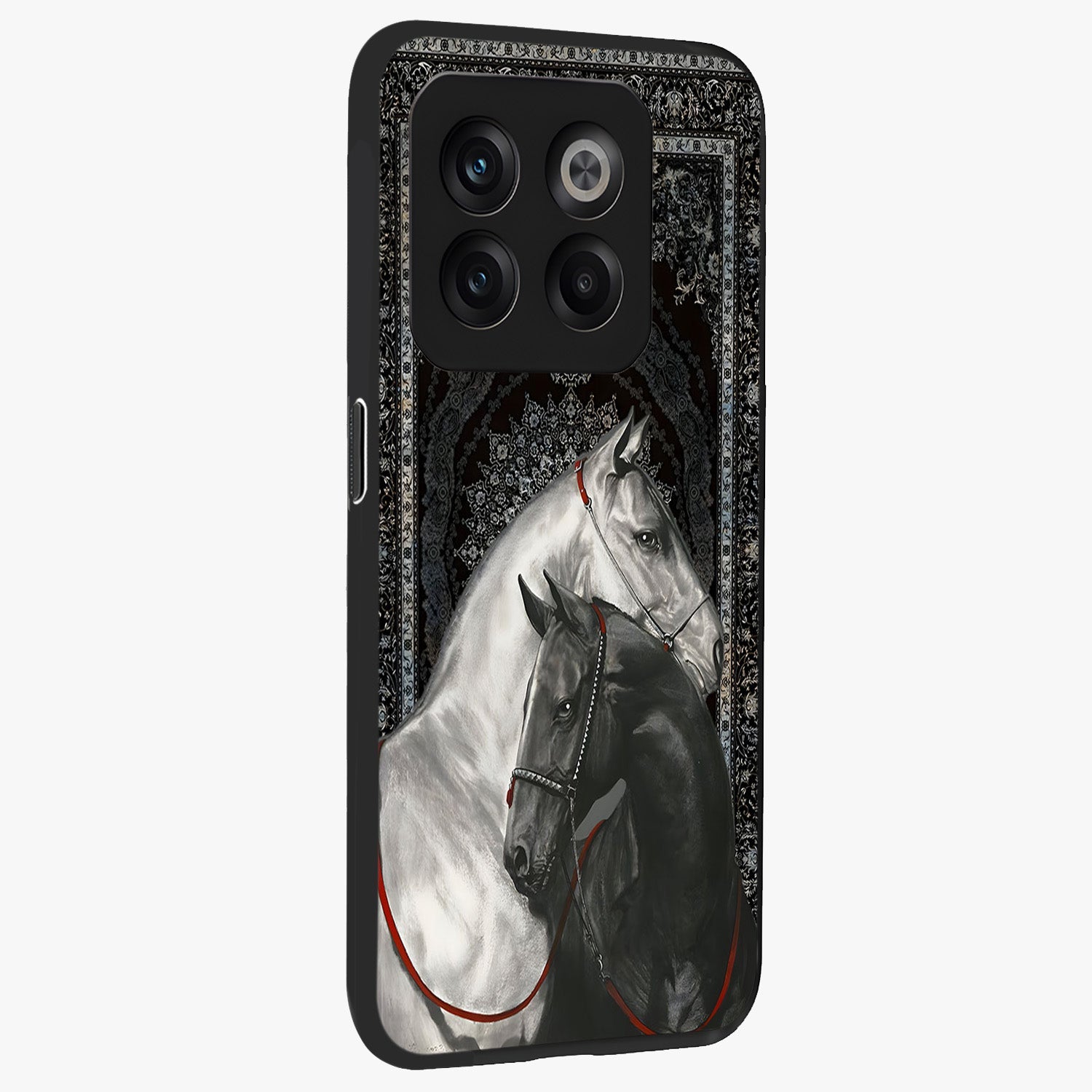 Majestic Ride Legacy Glass Case for 1+10T side perspective highlighting sleek motion textures and smooth build