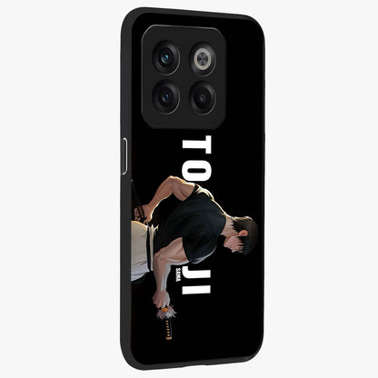 Midnight Blade Resolve Glass Case for 1+10T side perspective highlighting bold textures and sleek premium build