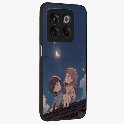 Moonlit Promise Together Glass Case for 1+10T side perspective highlighting delicate textures and sleek premium build