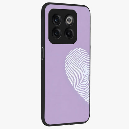 One Heart Identity Glass Case for 1+10T side perspective highlighting clean detailing and sleek premium build