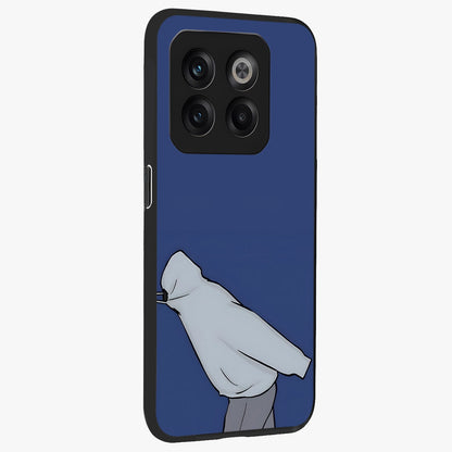 Quiet Painful Love Glass Case for 1+10T side perspective highlighting subtle detailing and smooth premium build