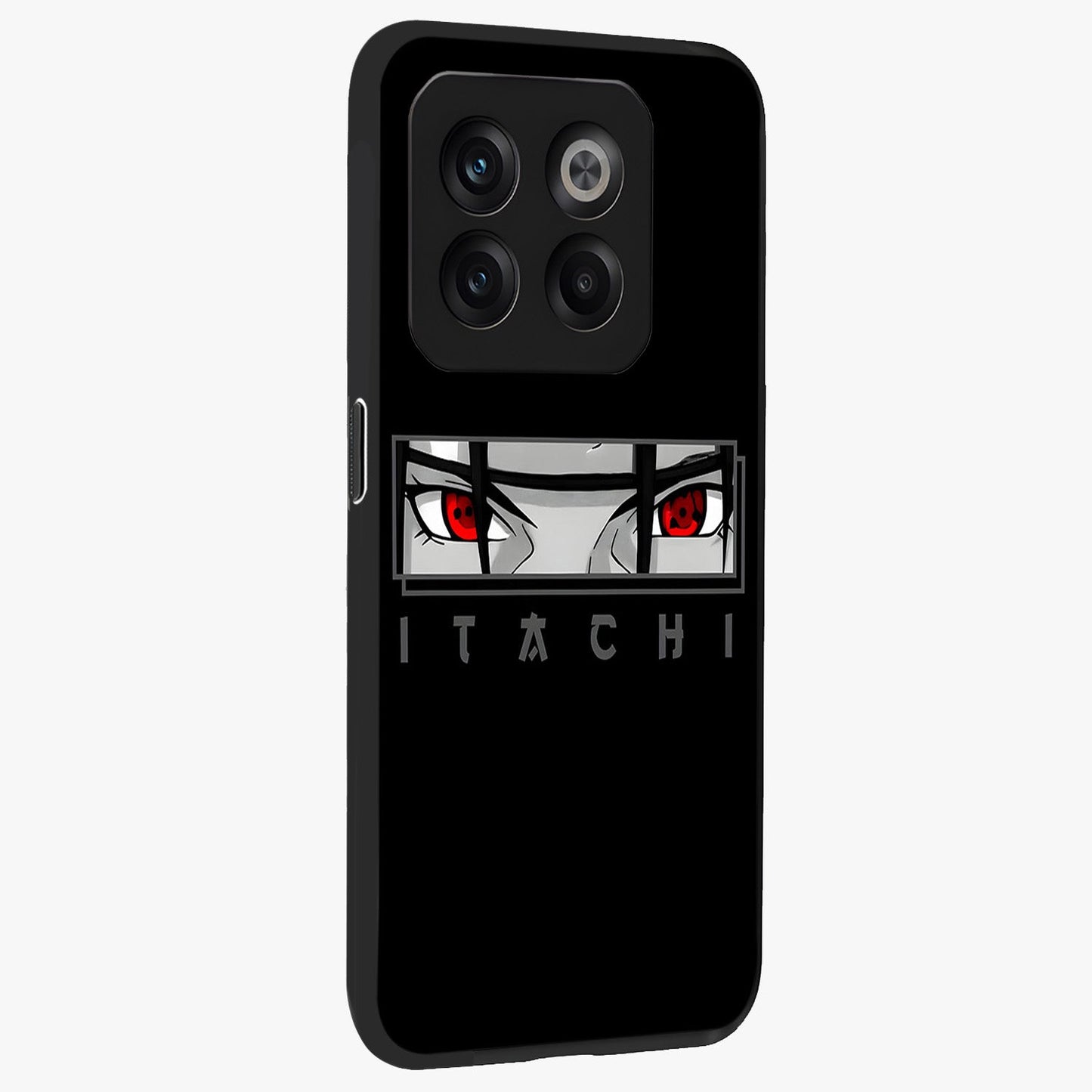 Scarlet Gaze Dominance Glass Case for 1+10T side perspective highlighting powerful detailing and smooth build