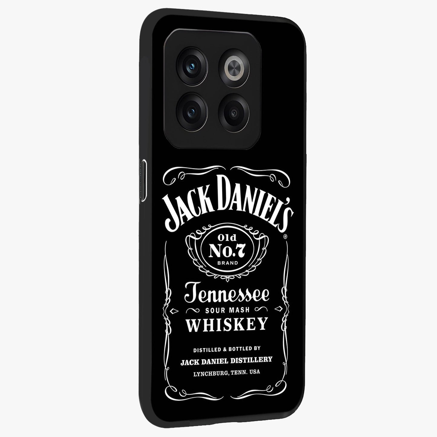 Vintage Whiskey Heritage Glass Case for 1+10T side perspective highlighting rustic textures and premium edges