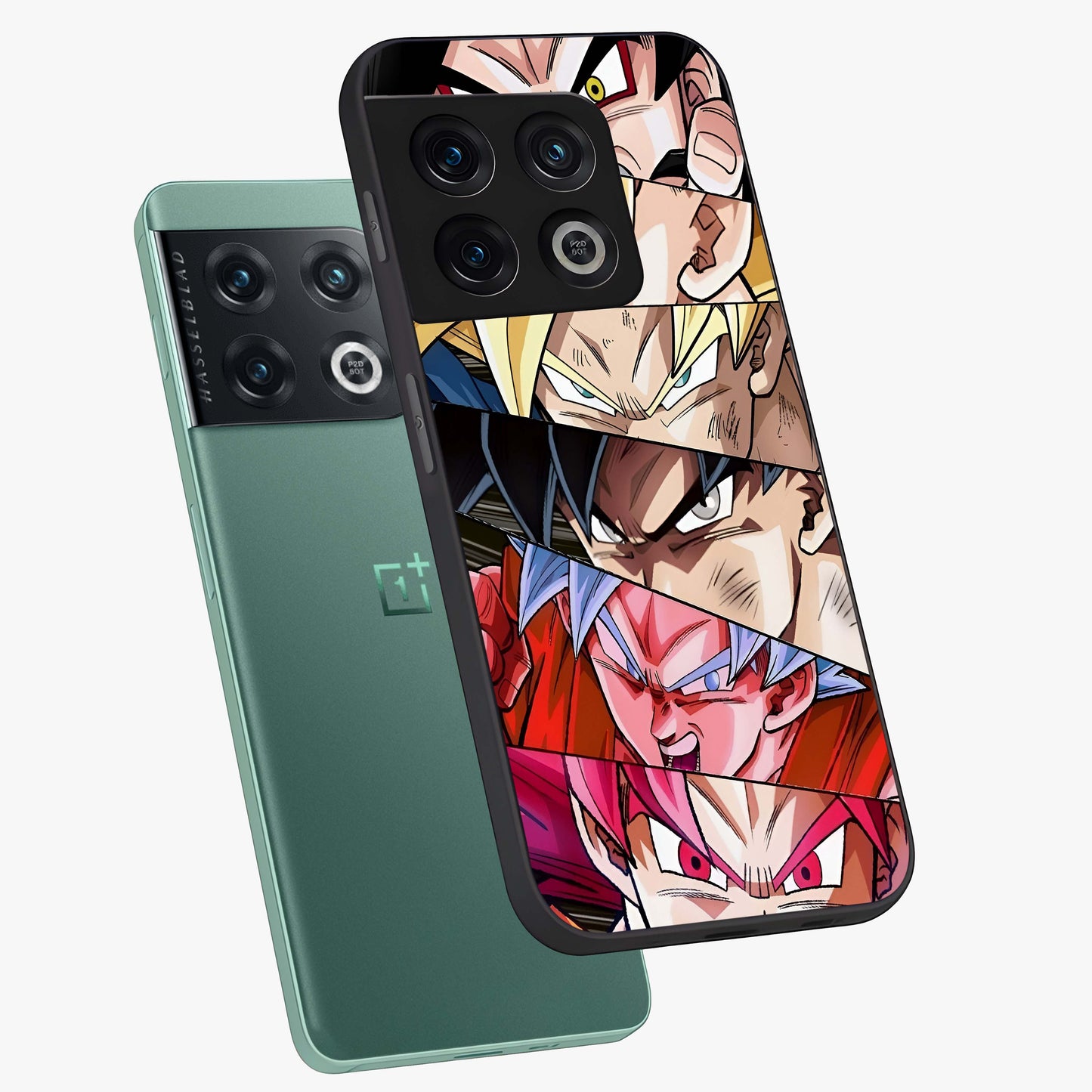Anime Character Glass Case displayed in angled mockup highlighting colorful anime character illustration.