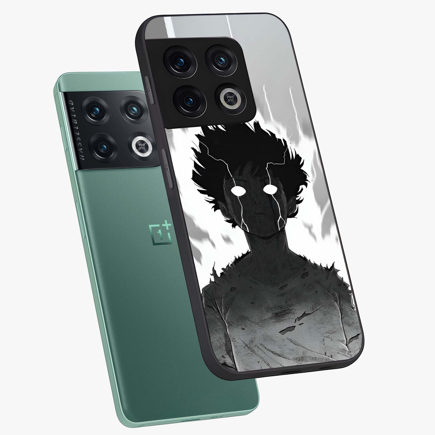 Awakened Inner Rage Glass Case displayed in angled mockup highlighting powerful graphic design and bold artistic theme.
