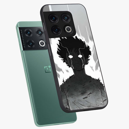 Awakened Inner Rage Glass Case displayed in angled mockup highlighting powerful graphic design and bold artistic theme.