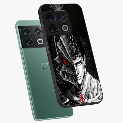 Berserker Blood Oath Glass Case displayed in angled mockup highlighting dark fantasy graphic design and powerful theme.