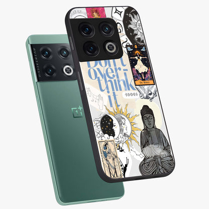 Ethereal Thoughts Glass Case displayed in angled mockup highlighting soft abstract design with calm ethereal aesthetic.