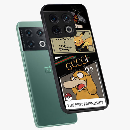 Gucci Play Mashup Glass Case displayed in angled mockup highlighting stylish fashion mashup design with bold aesthetic.
