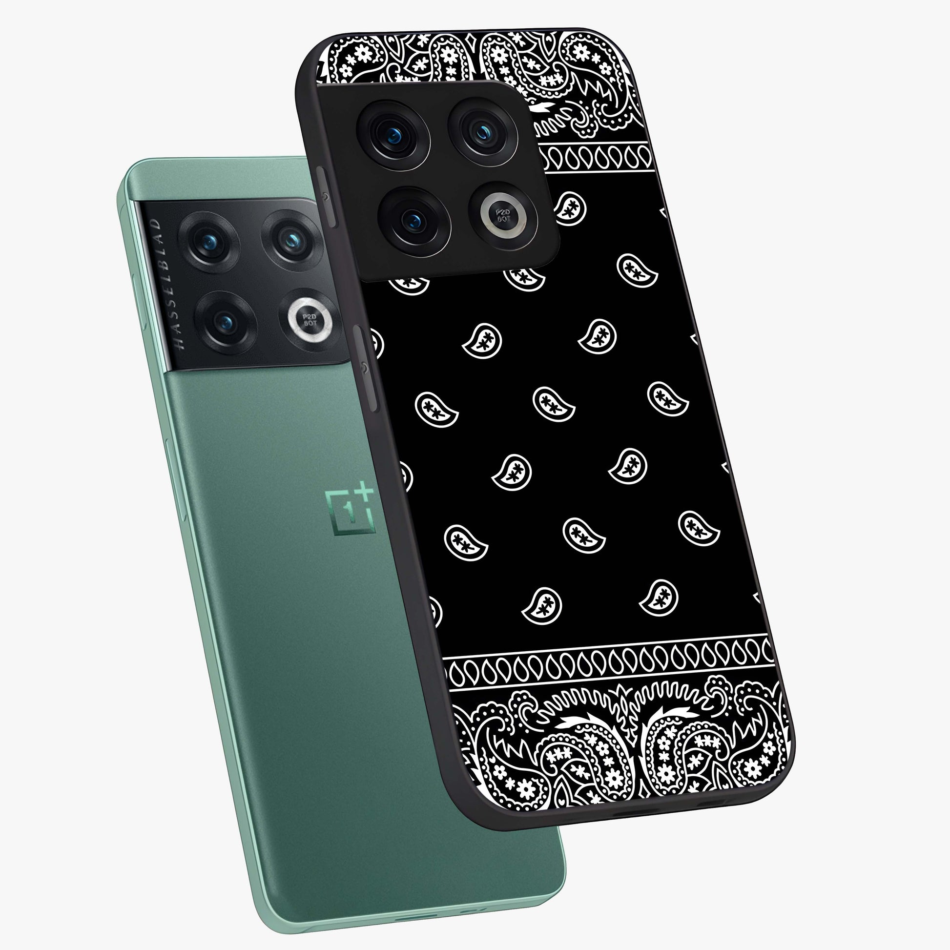 Retro Rebel Threads Glass Case displayed in angled mockup highlighting retro inspired graphic design with rebellious aesthetic.