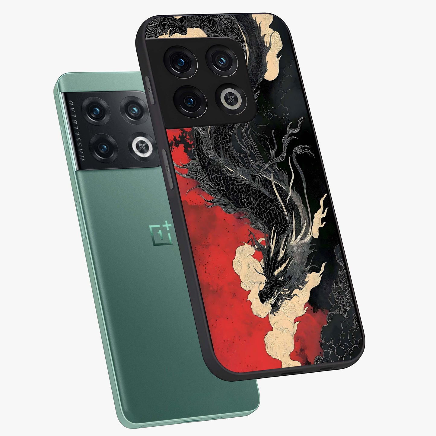 Shadow Dragon Fury Glass Case displayed in angled mockup highlighting powerful dragon illustration with dark fantasy aesthetic.