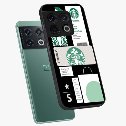 Starbucks Mocha Glass Case displayed in angled mockup highlighting stylish mocha themed design with cozy café aesthetic.