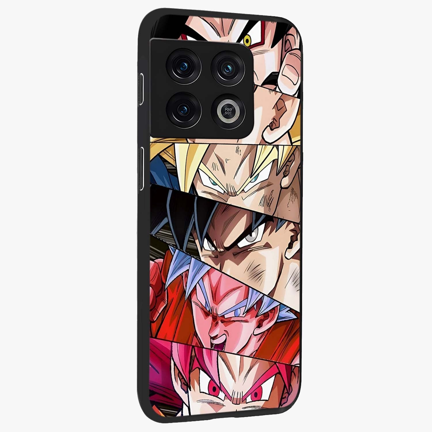 Anime Character Glass Case upright view showcasing expressive anime artwork with bold graphic style.