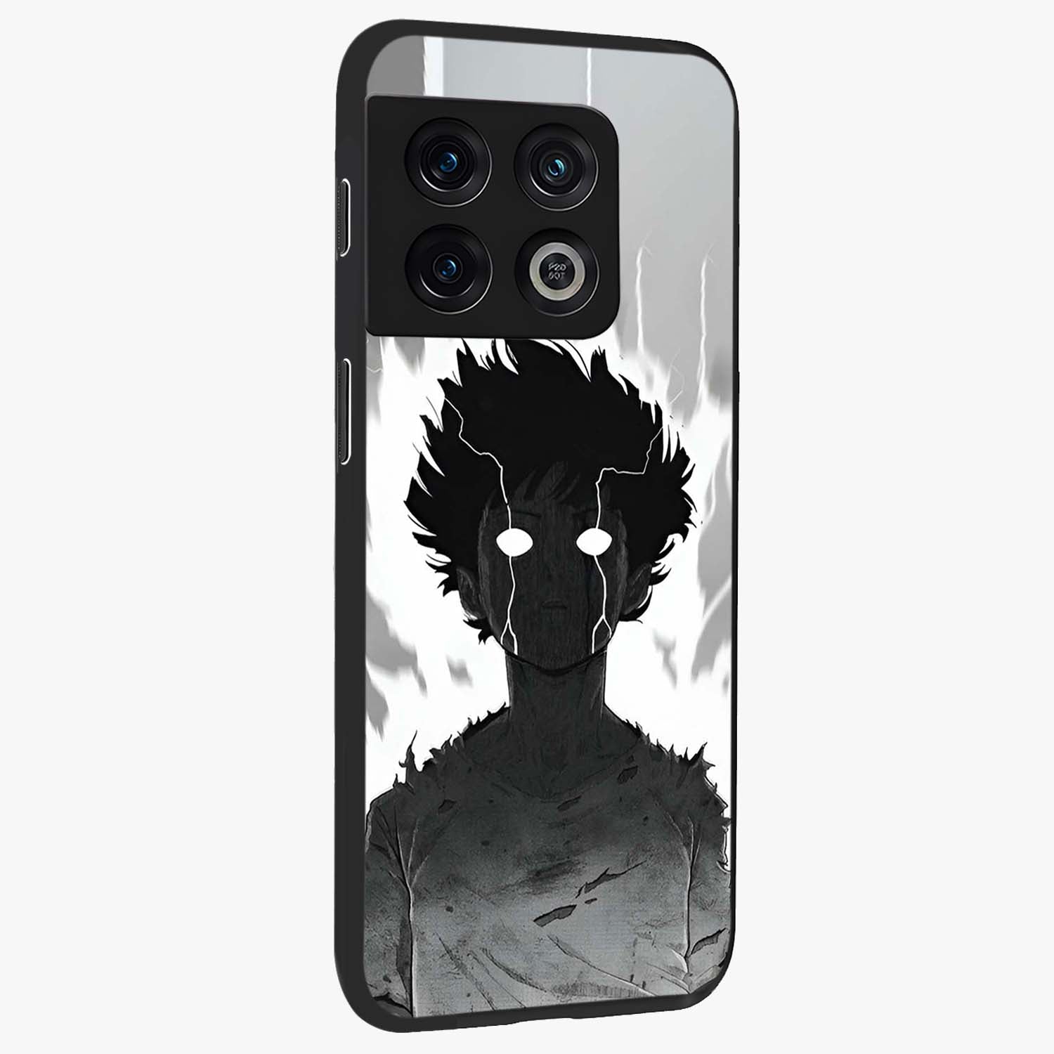 Awakened Inner Rage Glass Case upright view showcasing dramatic artwork with strong expressive aesthetic.