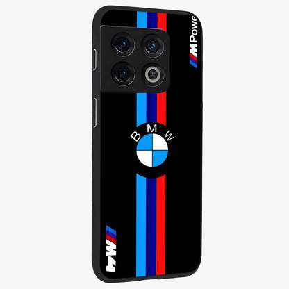 Turbo BMW Beast Glass Case upright view showcasing powerful car artwork with modern motorsport theme.