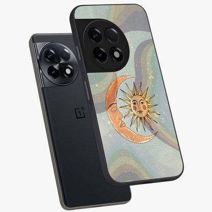 Celestial Harmony Vibes Glass Case for OnePlus 11R |1+11R