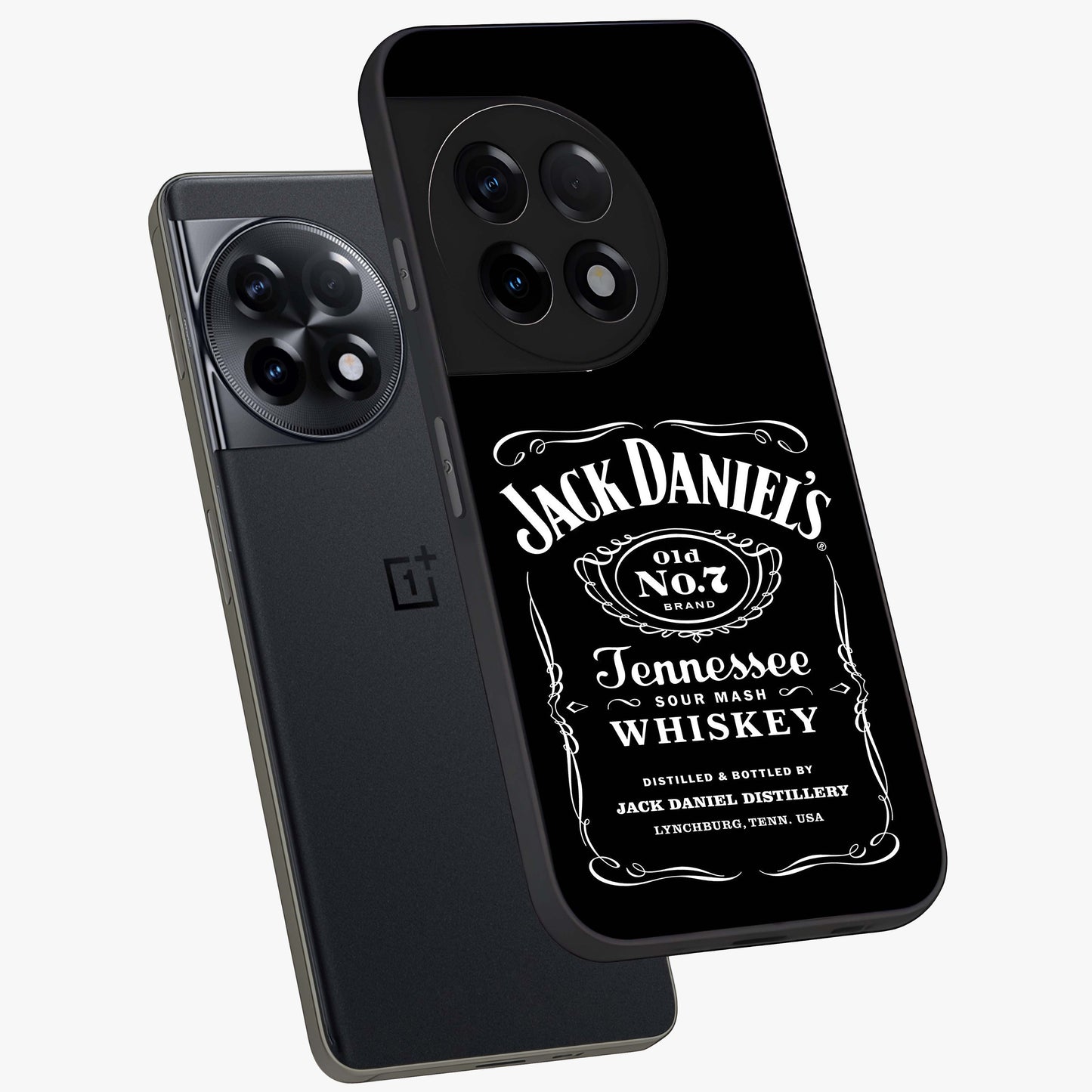 Vintage Whiskey Heritage Glass Case for 1+11R angled mockup showcasing glossy finish and rich amber tones