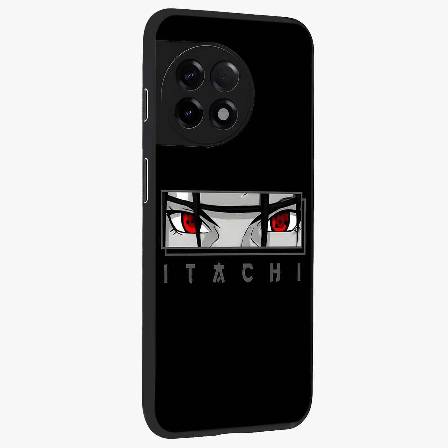 Scarlet Gaze Dominance Glass Case for 1+11R side perspective highlighting powerful detailing and smooth build