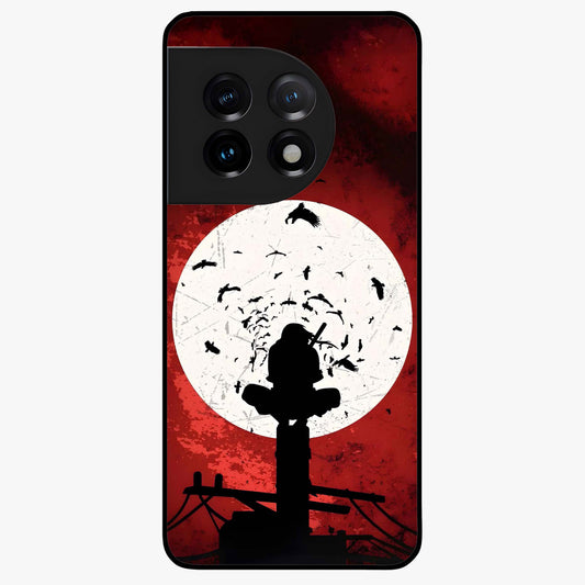 It Comes in Waves Quote Glass Case for 1+11 showing full back design in clean flat view with inspirational quote artwork and glossy glass finish.