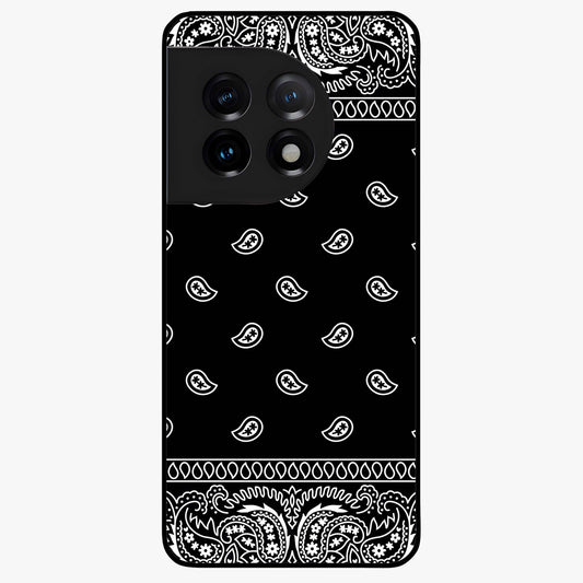 Retro Rebel Threads Glass Case for 1+11 stylish front view featuring vintage inspired graphic artwork